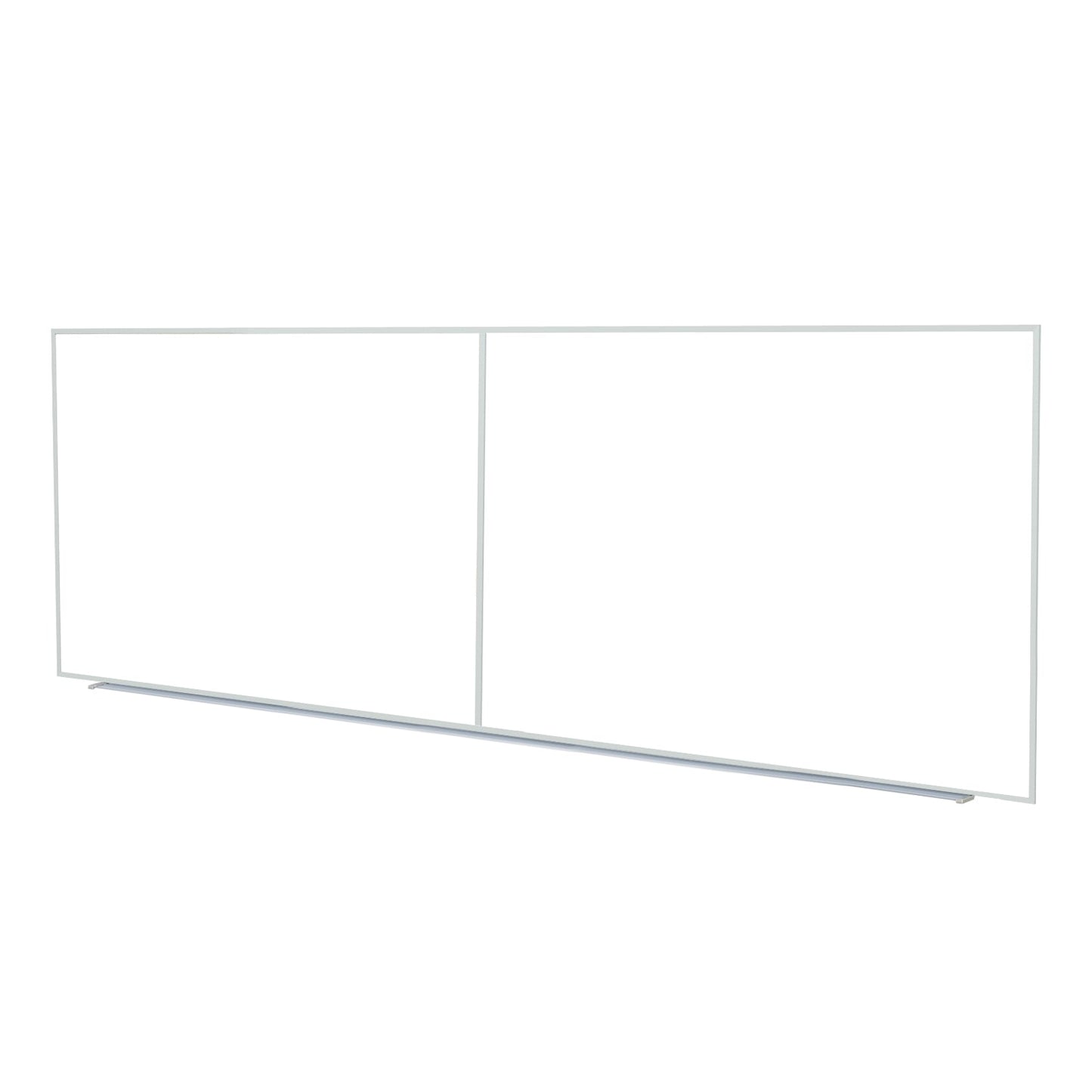 Ghent M2 Non - Magnetic Whiteboard, Aluminum Frame, 4'H x 16'W (GHE - M2 - 416 - 4) - SchoolOutlet