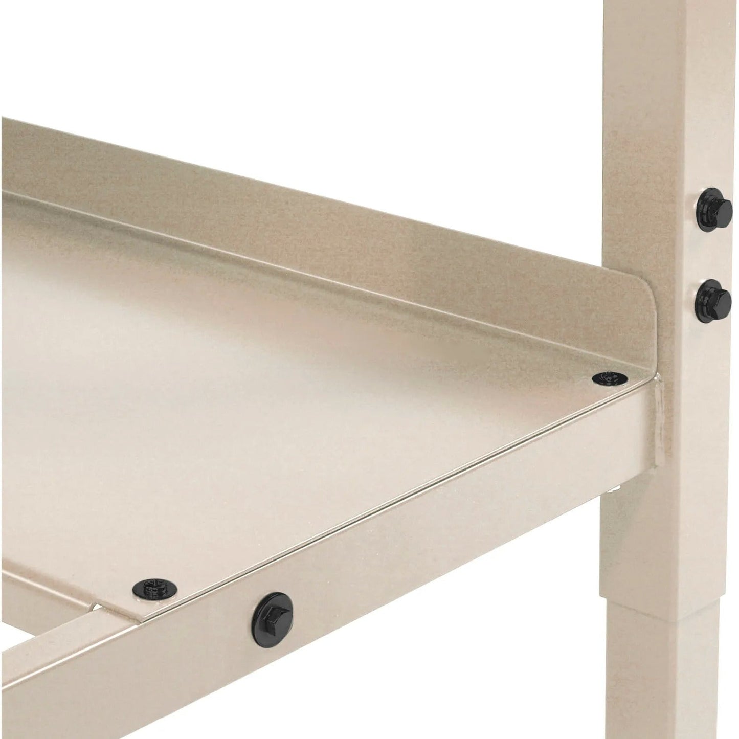 Global Industrial Mobile Production Workbench w/ Laminate Safety Edge Top, 60"W x 30"D, Tan (GLB - 237375ATN) - SchoolOutlet