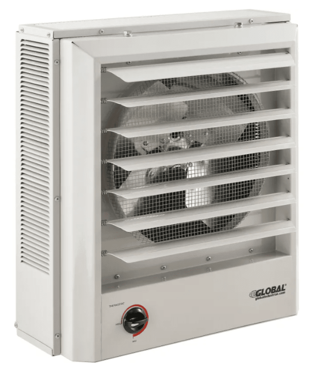 Global Industrial Unit Heater, Horizontal or Vertical Downflow, 10KW, 480V, 3 Phase (GLB - 246103) - SchoolOutlet