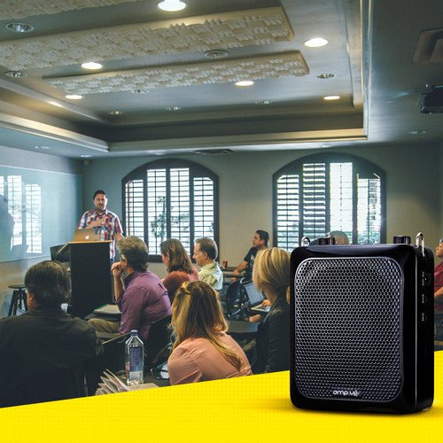 HamiltonBuhl Amp - Up Personal UHF Voice Amplifier with Wireless Microphone – up to 40 Channels without Interference (HML - PA - 25W) - SchoolOutlet