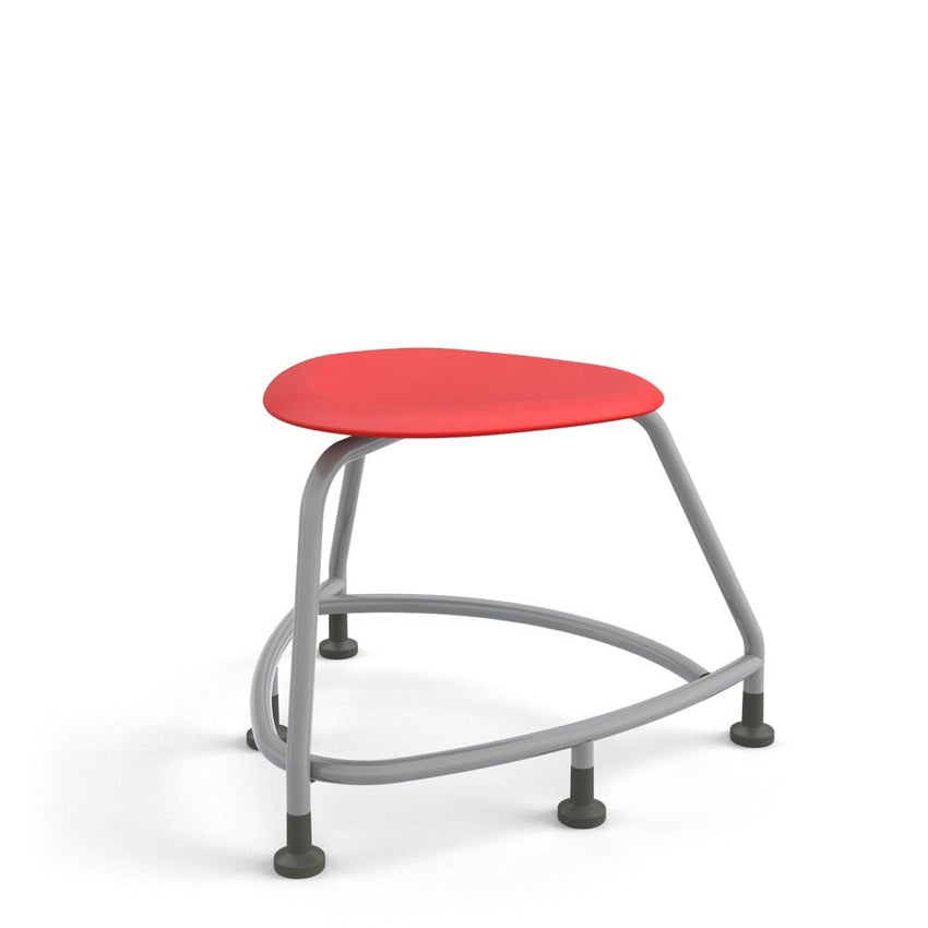 Haskell Education 360 Series Platinum frame School Chair without Back 18"H (TS2GX.18PL) - SchoolOutlet