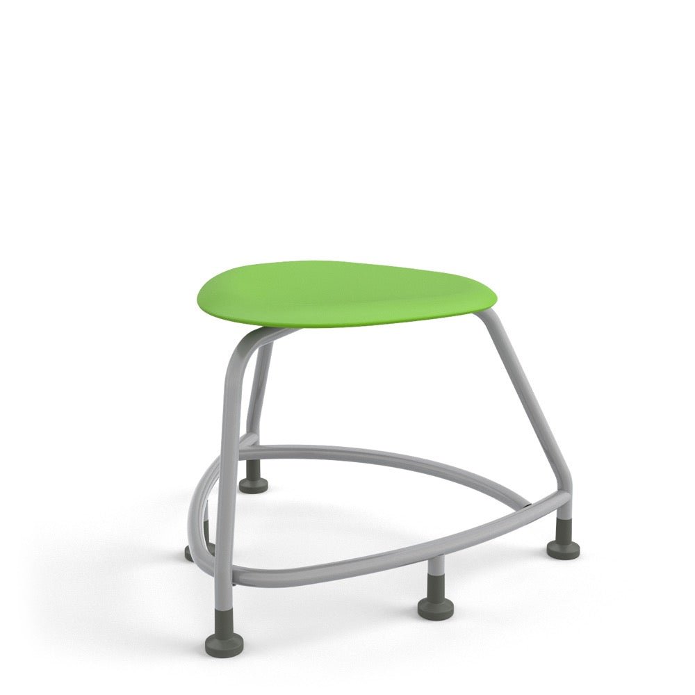 Haskell Education 360 Series Platinum frame School Chair without Back 18"H (TS2GX.18PL) - SchoolOutlet