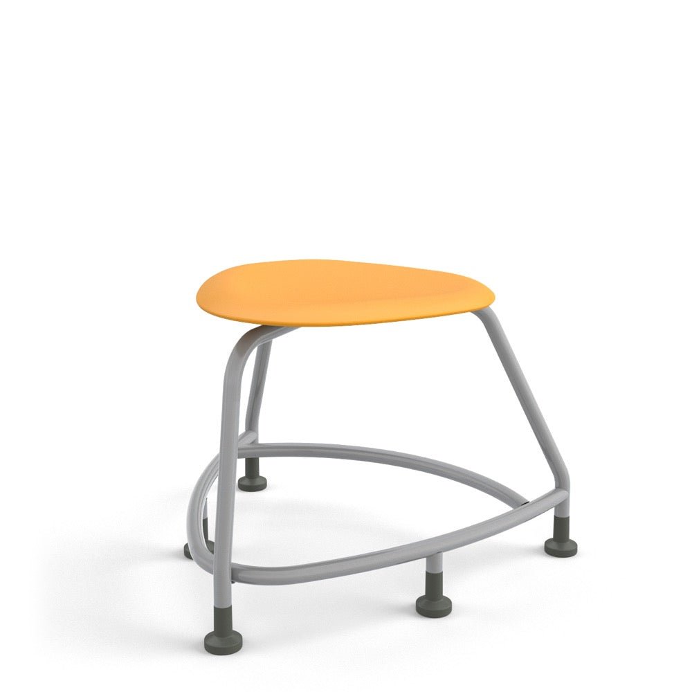 Haskell Education 360 Series Platinum frame School Chair without Back 18"H (TS2GX.18PL) - SchoolOutlet