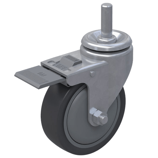 Haskell Education Explorer Tall Storage Cart with 1 fixed, 6 Adjustable Shelves, 24 - 6" bins, Magnetic Whiteboard Backing - 66"H x 47"W x 26.5"D (TSTOR02) - SchoolOutlet