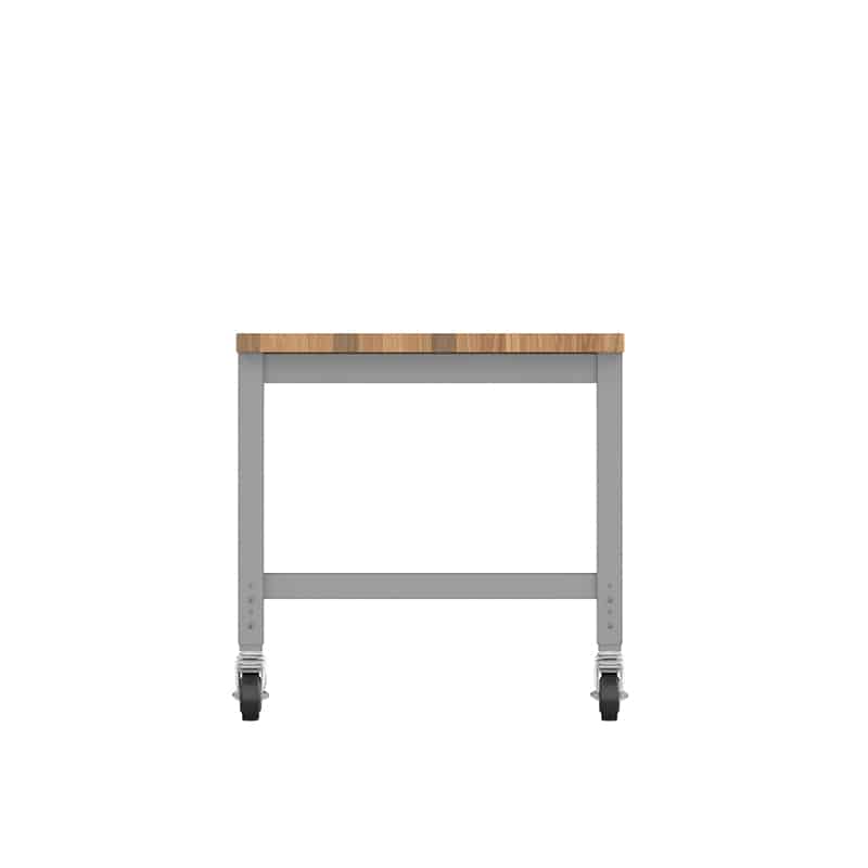 Haskell Education Voyager 30" - 40" Height Adjustable Makerspace Table with Locking Casters - 60"W x 36"D (VY1.3660.P2) - SchoolOutlet