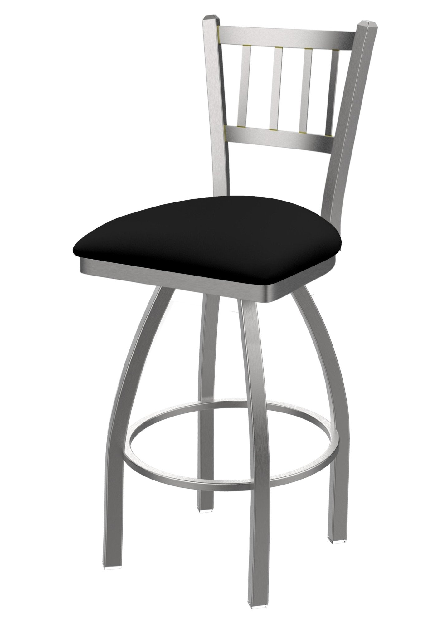 Holland Bar Stool 810 Contessa Swivel Bar Stool Upholstered Seat 30"H (HBS - 810 - BS - UP - 30H) - SchoolOutlet