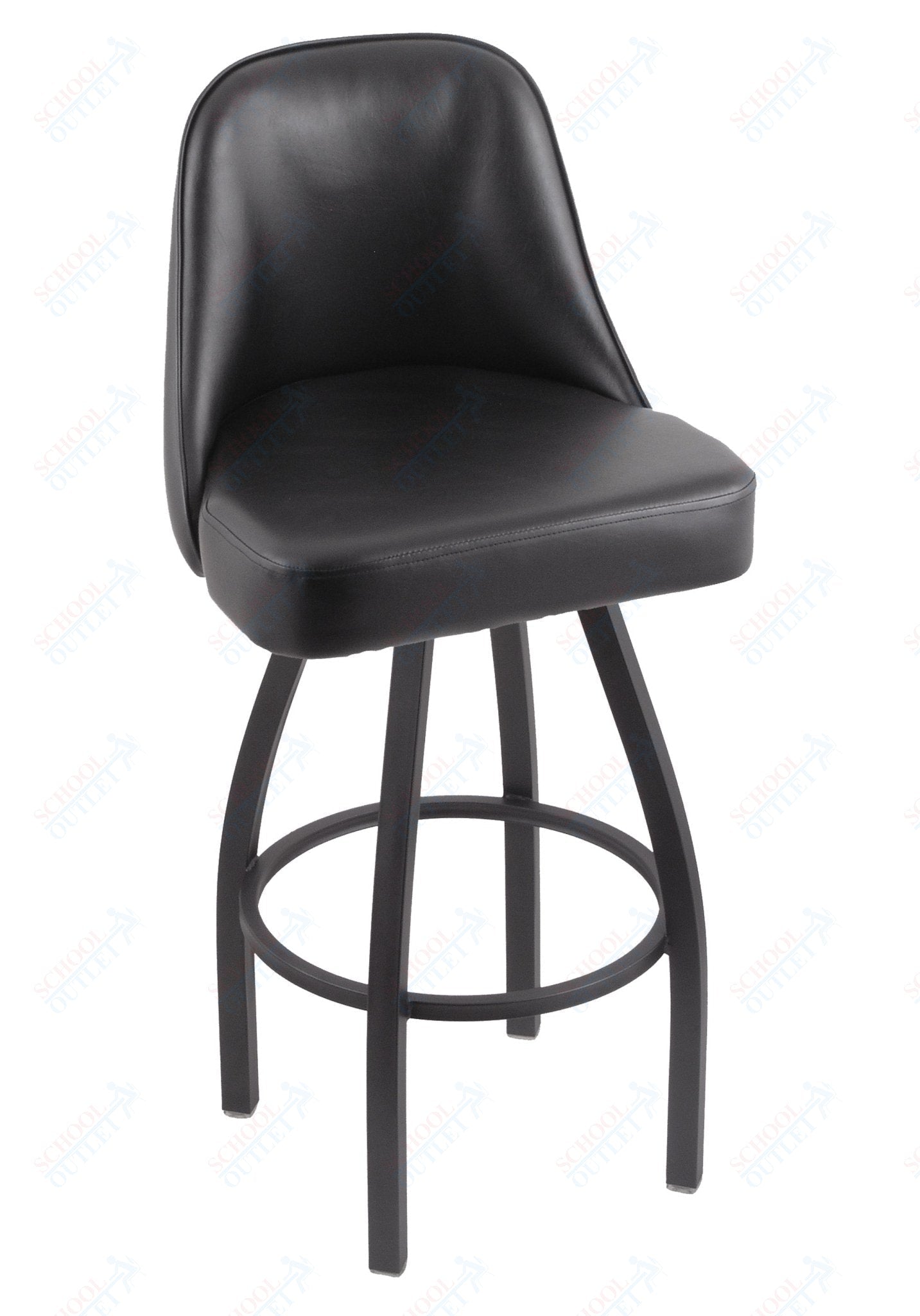 Holland Bar Stool 840 Grizzly Swivel Bar Stool Upholstered Seat 36"H (HBS - 840 - BS - UP - 36H) - SchoolOutlet