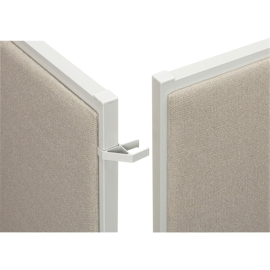 HON Verse 90° QuickConnect Flexible and Secure Corner Panel Connector (BSXQC90GY) - SchoolOutlet