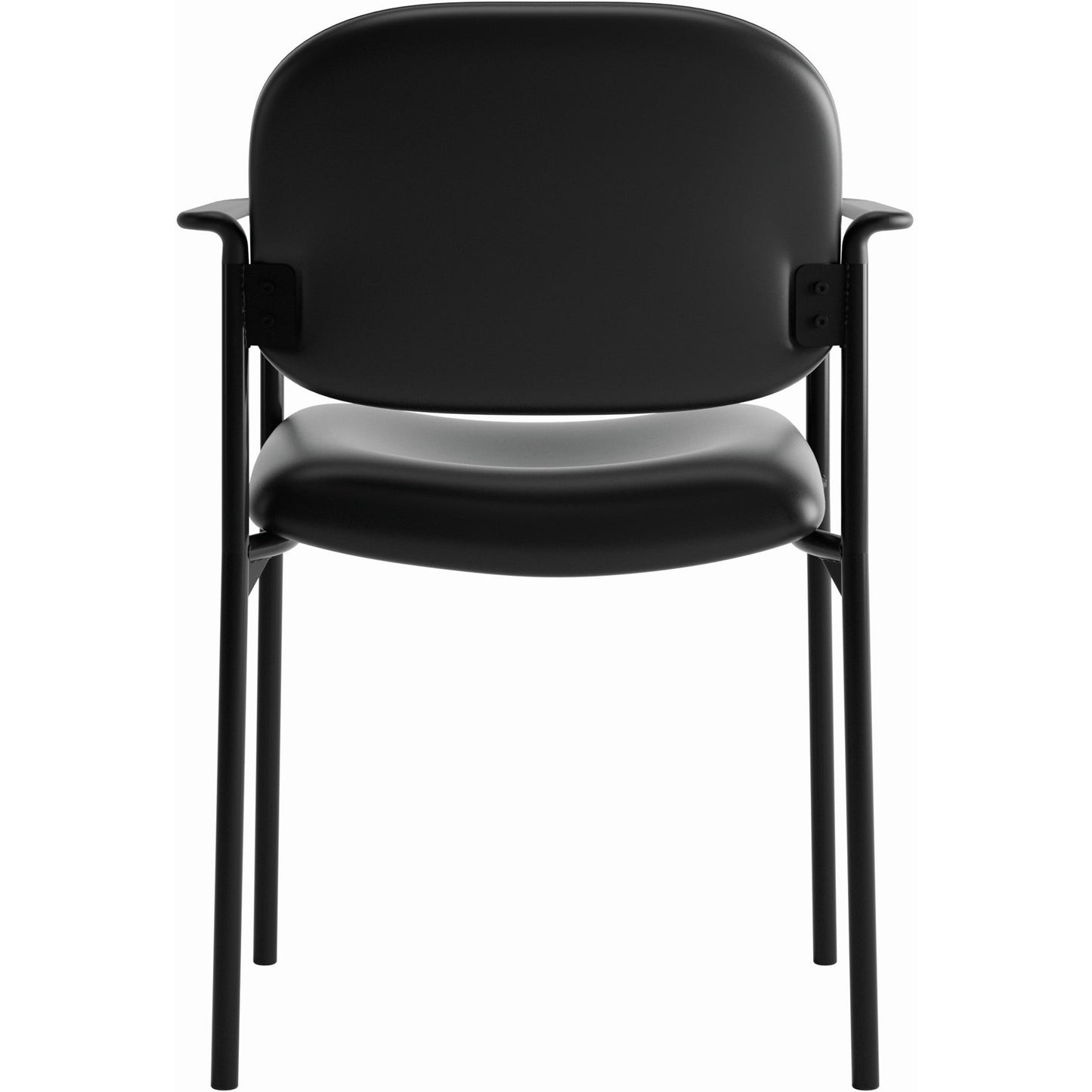 Contemporary Leather Reception Chair (BSXVL616SB11) - SchoolOutlet