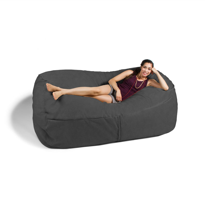 Jaxx 7 Foot Giant Bean Bag Sofa (10817) - SchoolOutlet
