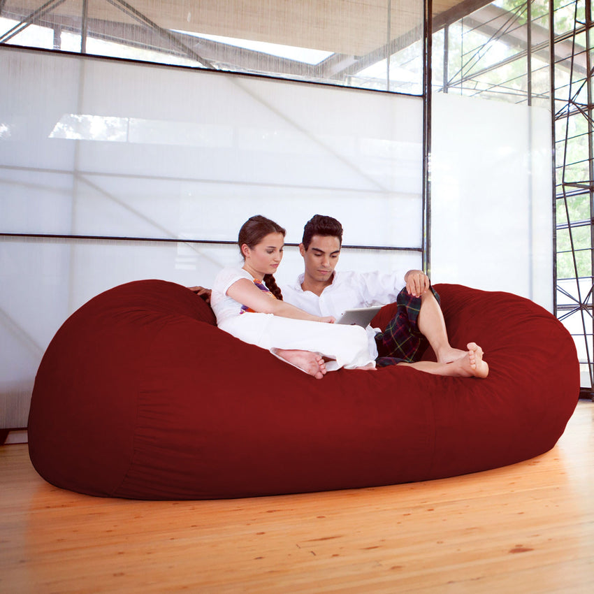 Jaxx 7 Foot Giant Bean Bag Sofa (10817) - SchoolOutlet