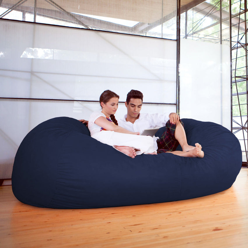 Jaxx 7 Foot Giant Bean Bag Sofa (10817) - SchoolOutlet