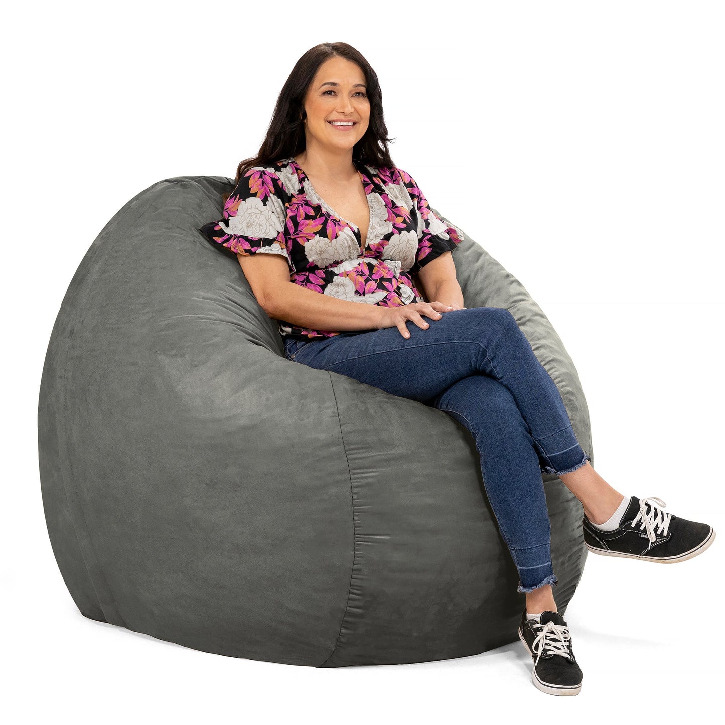 Jaxx Saxx 5 Foot Large Bean Bag w/ Removable Cover (10846) - SchoolOutlet