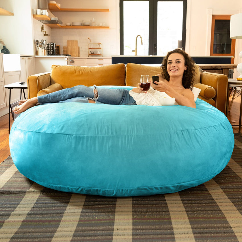 Jaxx 6 ft Cocoon - Large Bean Bag Chair for Adults (10887) - SchoolOutlet
