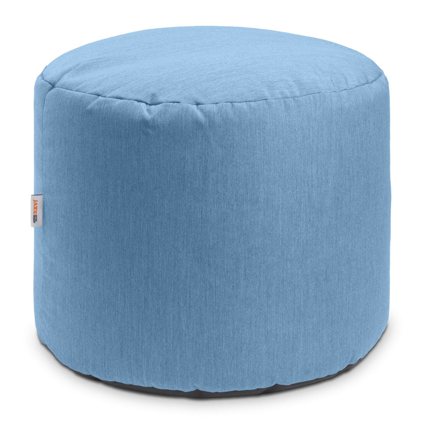 Jaxx Spring Indoor / Outdoor Bean Bag Pouf Ottoman (16603) - SchoolOutlet
