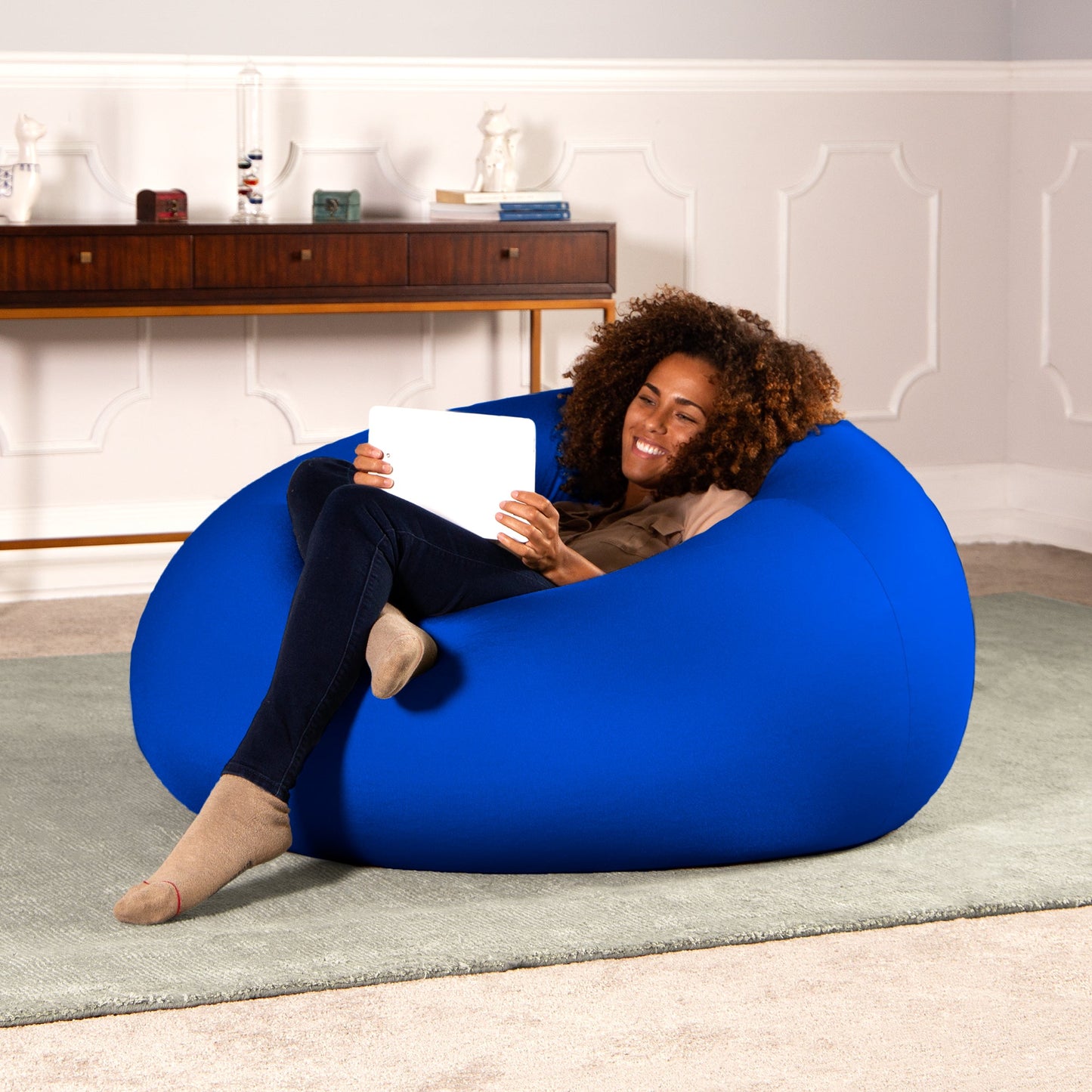 Jaxx Nimbus Spandex Bean Bag Chair Large (16759) - SchoolOutlet