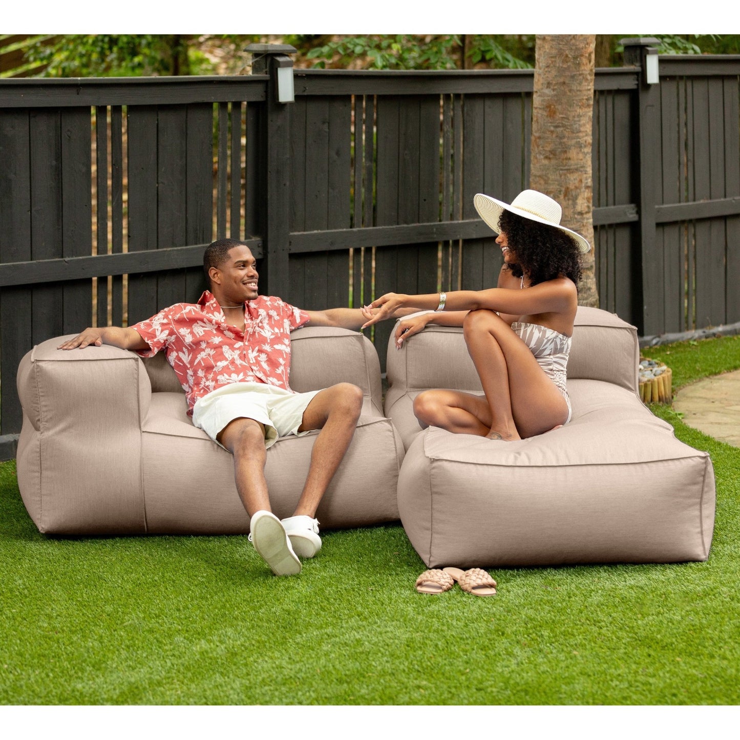 Jaxx Baya Outdoor Chaise - Luxurious Chaise Sun Lounger for Poolside or Hospitality (18926) - SchoolOutlet