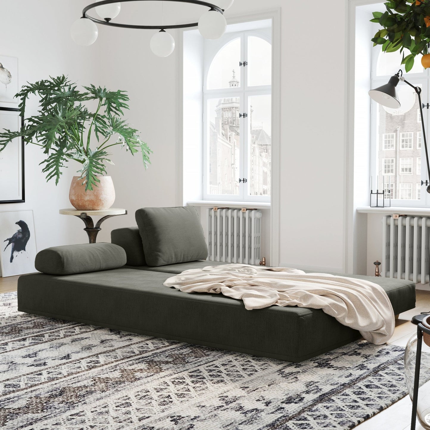 Jaxx Balshan Chaise Lounge Daybed (18962) - SchoolOutlet