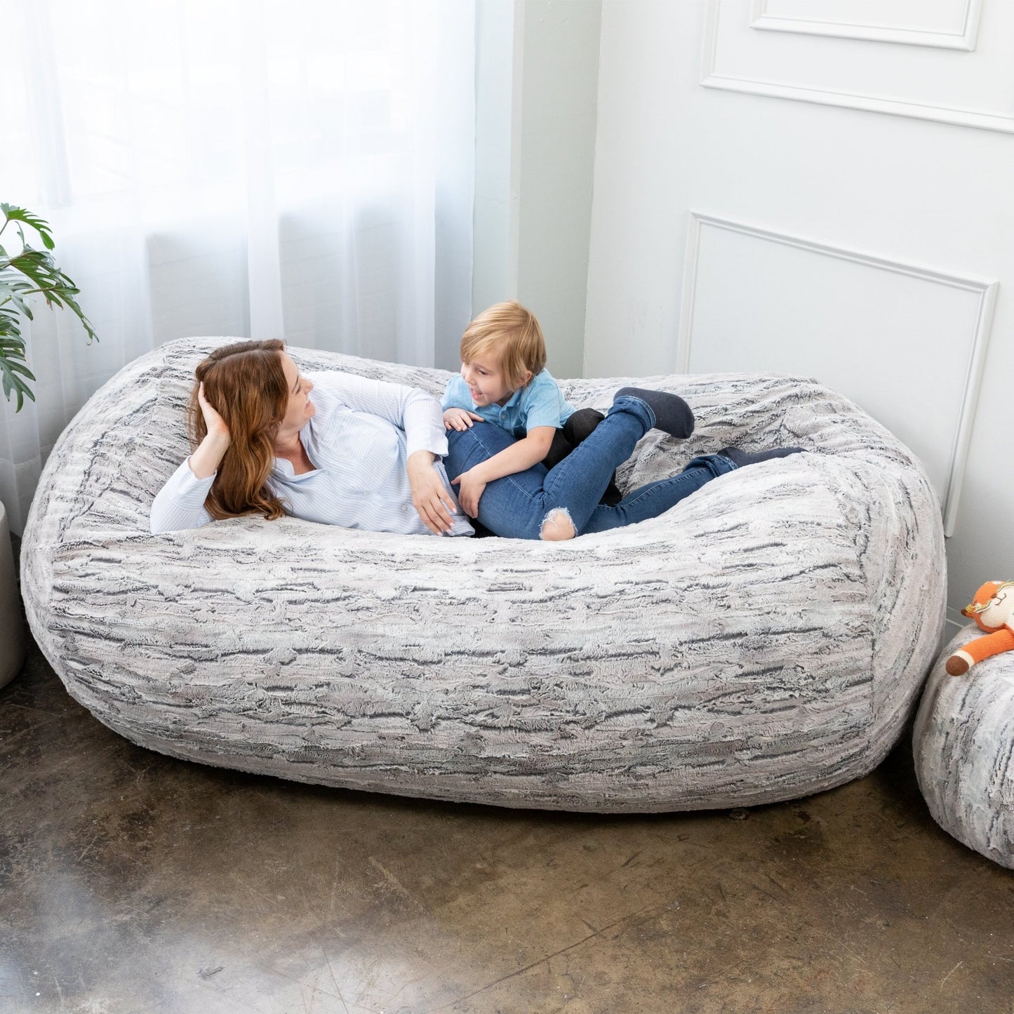Jaxx Grand Lounger 7 Foot Bean Bag Sofa (19043) - SchoolOutlet