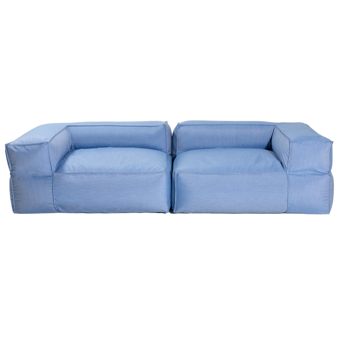 Jaxx Baya Outdoor Modular Loveseat - Luxurious Soft Seating for Poolside or Hospitality (19056) - SchoolOutlet