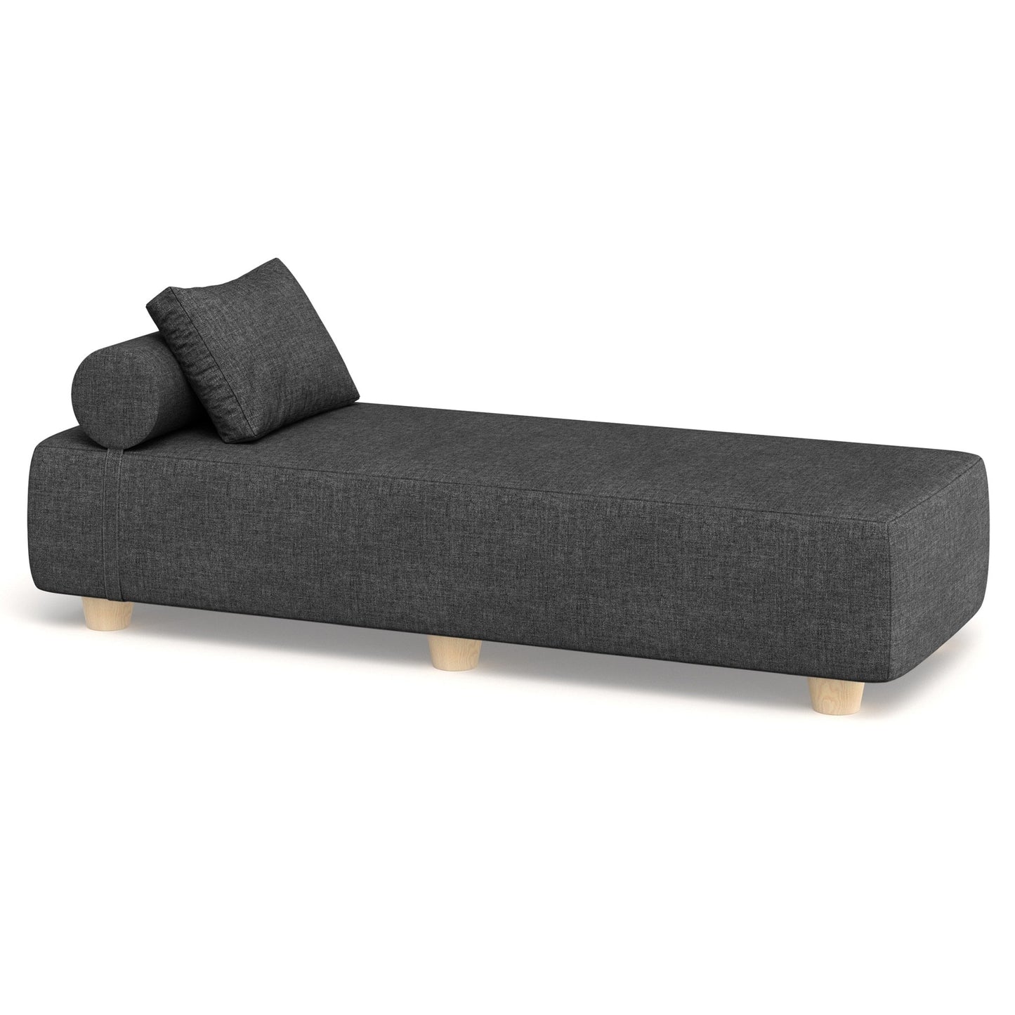 Jaxx Alvy Outdoor Sun Lounger - Luxurious Sunbed with Maple Feet (19240) - SchoolOutlet