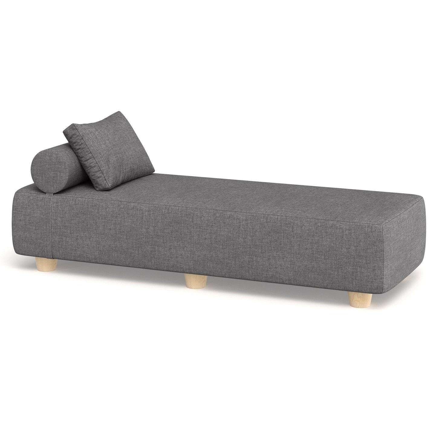 Jaxx Alvy Outdoor Sun Lounger - Luxurious Sunbed with Maple Feet (19240) - SchoolOutlet