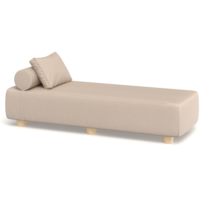 Jaxx Alvy Outdoor Sun Lounger - Luxurious Sunbed with Maple Feet (19240) - SchoolOutlet