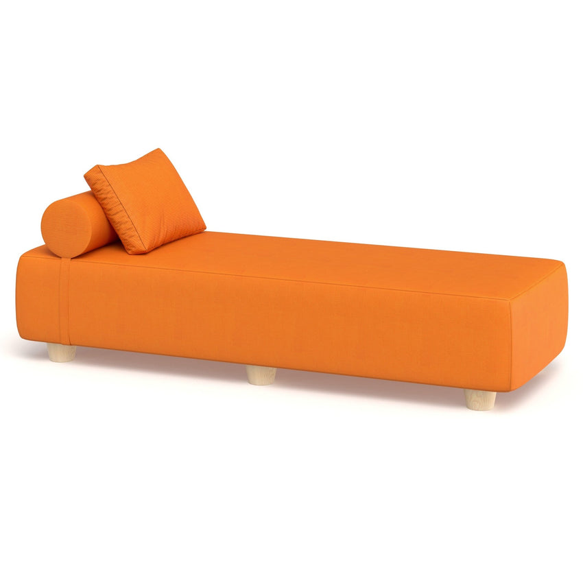 Jaxx Alvy Outdoor Sun Lounger - Luxurious Sunbed with Maple Feet (19240) - SchoolOutlet