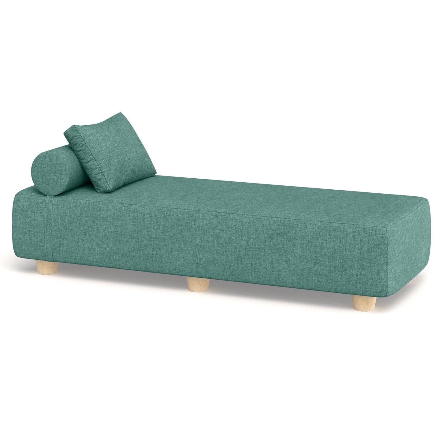 Jaxx Alvy Outdoor Sun Lounger - Luxurious Sunbed with Maple Feet (19240) - SchoolOutlet