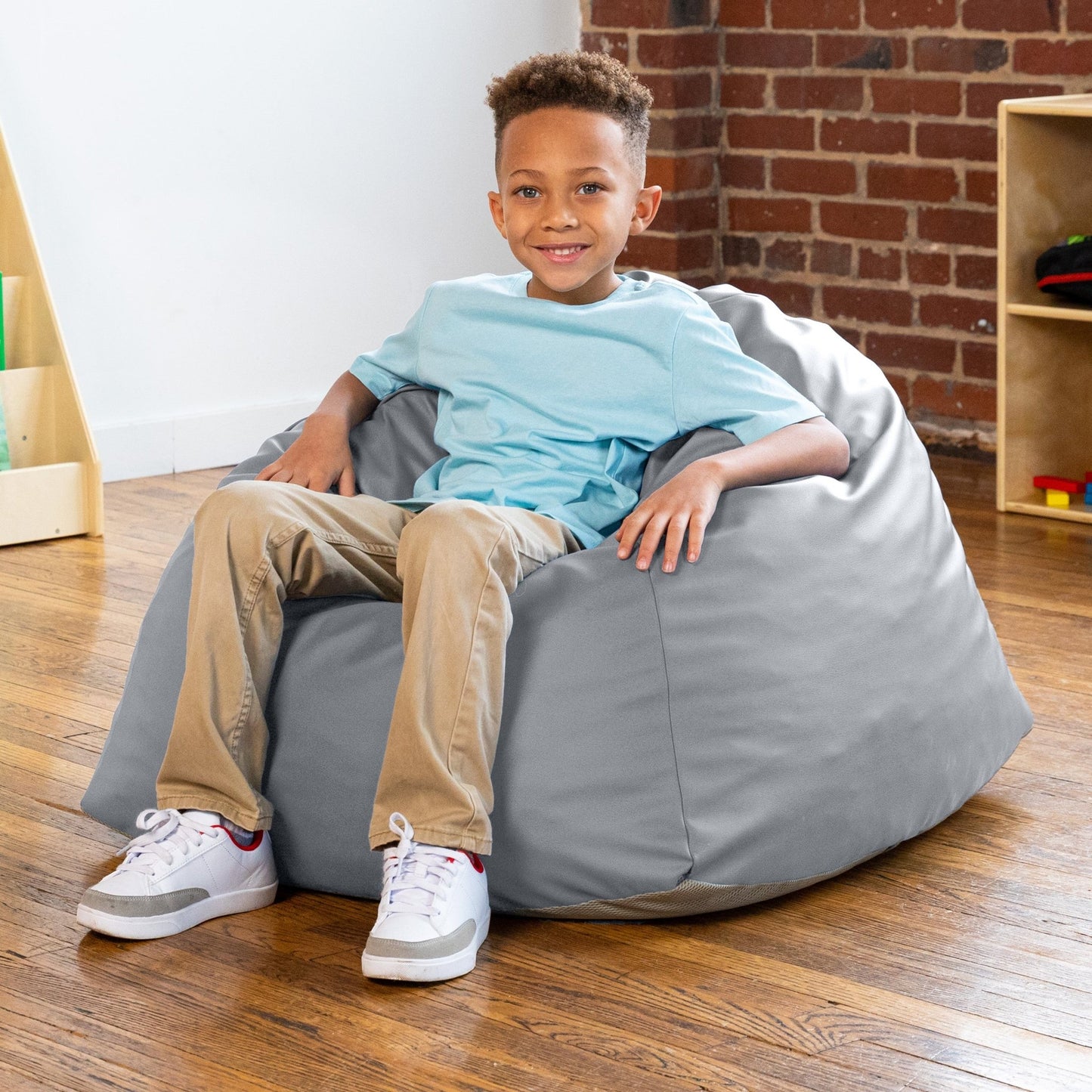 Jaxx Gumdrop Jr. Kids Bean Bag for Early Childhood & Educational Environments (19348) - SchoolOutlet