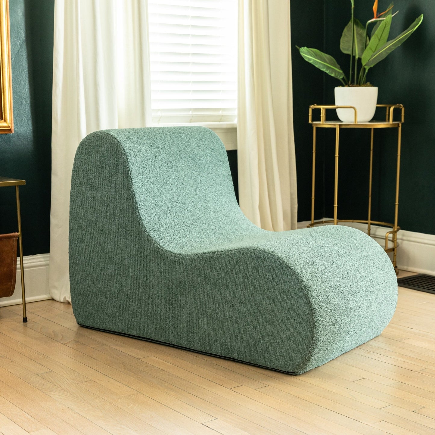 Jaxx Uptown Modern Armless Accent Chair (19432) - SchoolOutlet