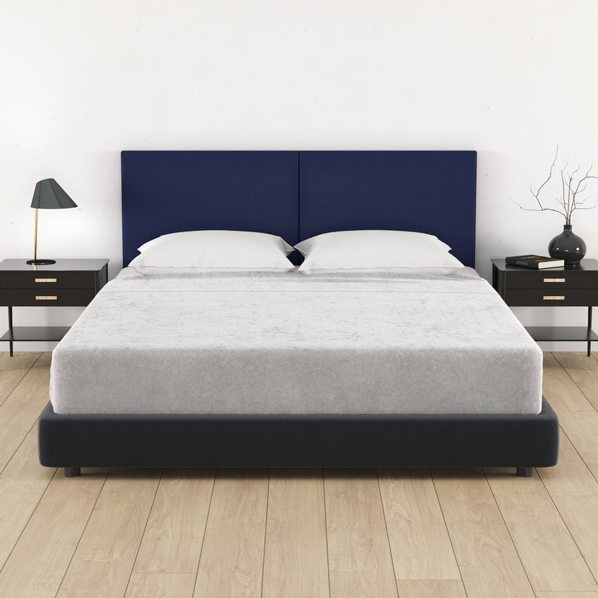 Jaxx Panelist Modern Padded Headboard - Set of 2 Wall Mounted Panels (Each 22.5"H x 30"W) - Queen Double Tall (19723) - SchoolOutlet