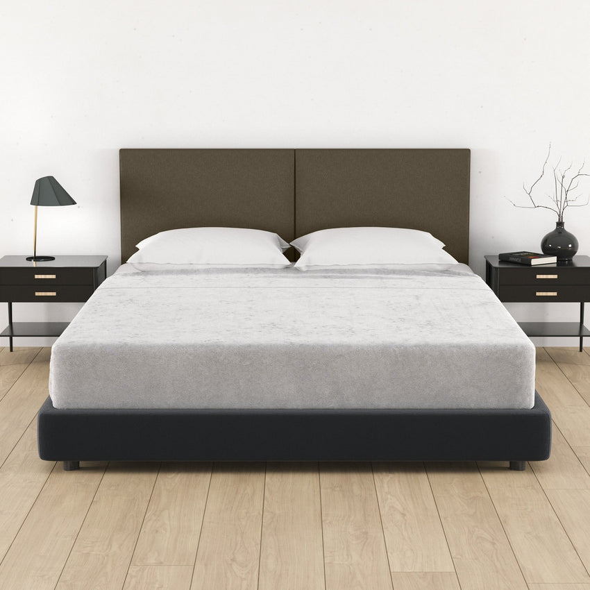 Jaxx Panelist Modern Padded Headboard - Set of 2 Wall Mounted Panels (Each 22.5"H x 30"W) - Queen Double Tall (19723) - SchoolOutlet