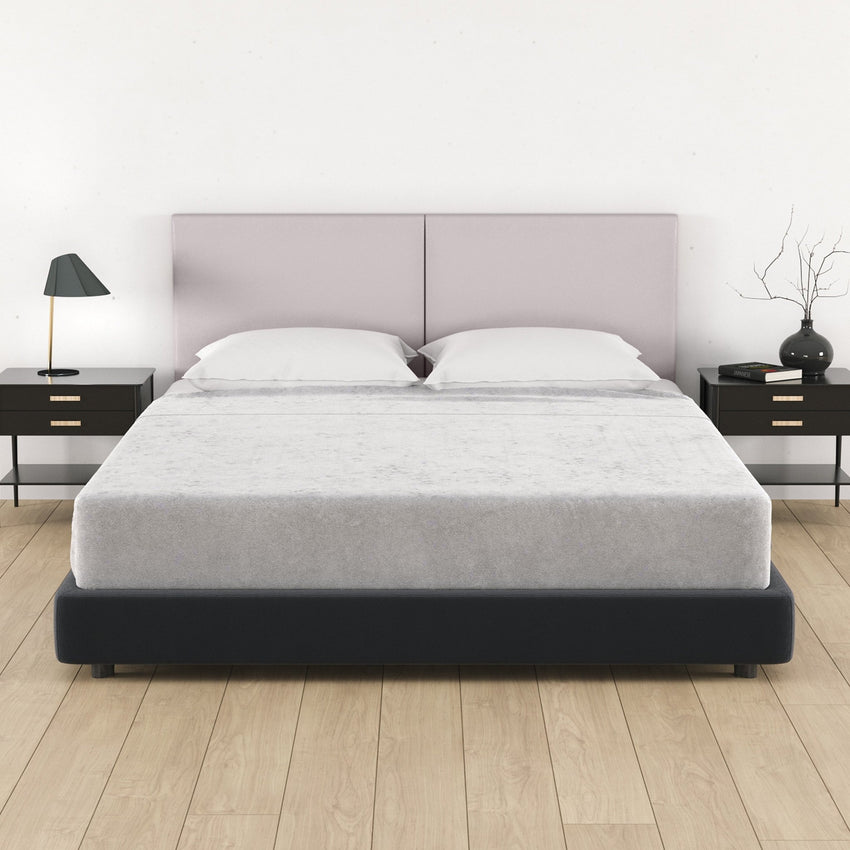 Jaxx Panelist Modern Padded Headboard - Set of 2 Wall Mounted Panels (Each 22.5"H x 30"W) - Queen Double Tall (19723) - SchoolOutlet