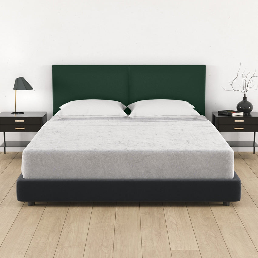 Jaxx Panelist Modern Padded Headboard - Set of 2 Wall Mounted Panels (Each 22.5"H x 30"W) - Queen Double Tall (19723) - SchoolOutlet