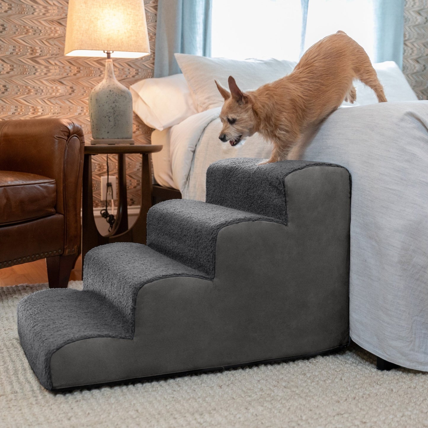 Jaxx Dubb Pet Steps - 4 Stairs (19735) - SchoolOutlet