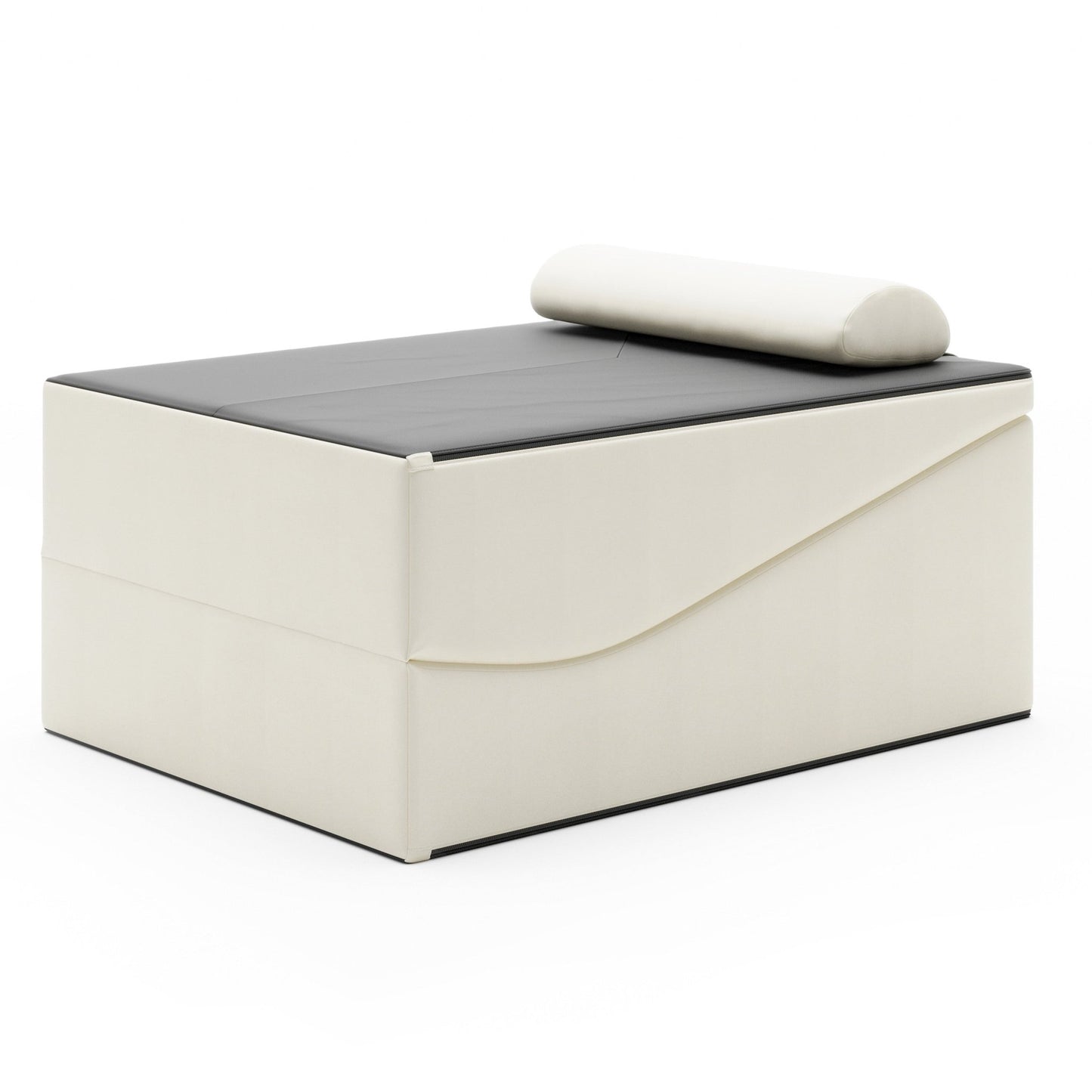Jaxx Clermont Sun Lounger - Marine Vinyl (19770) - SchoolOutlet