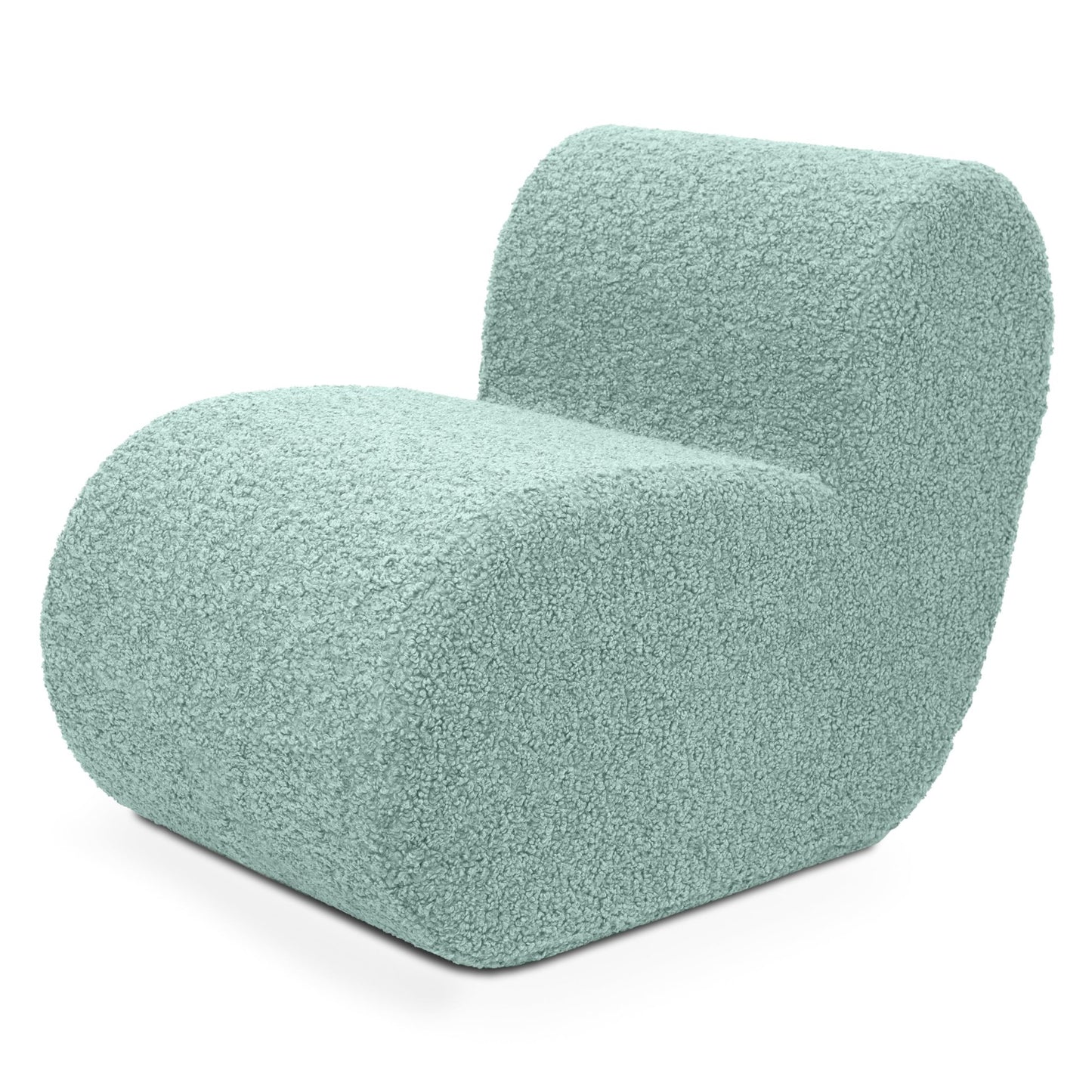 Jaxx Toccoa Chair - Luxurious Modern Sculpted Seating with Plush Sherpa Cover (19777) - SchoolOutlet