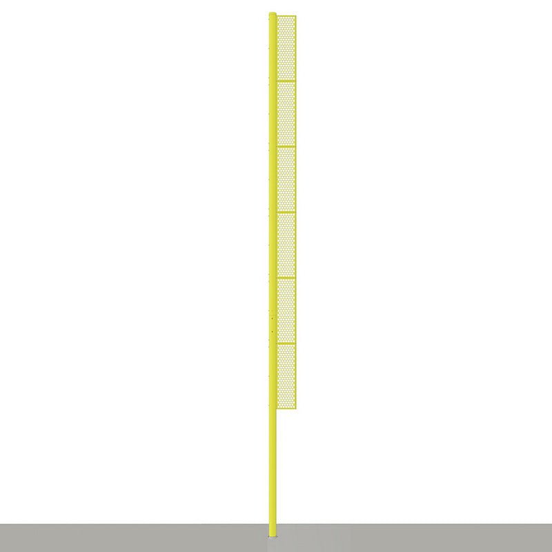 Jaypro Sports Foul Poles - Professional - 40 ft. - Baseball - Yellow - Set of 2 - Semi Permanent (BBFP - 40) - SchoolOutlet