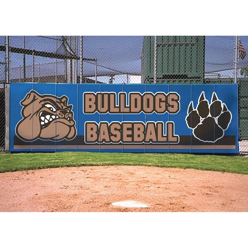 Jaypro Sports Outdoor Field Equipment - Padding - Backstop - 4' H x 10' L - Outdoor (BSP2410) - SchoolOutlet