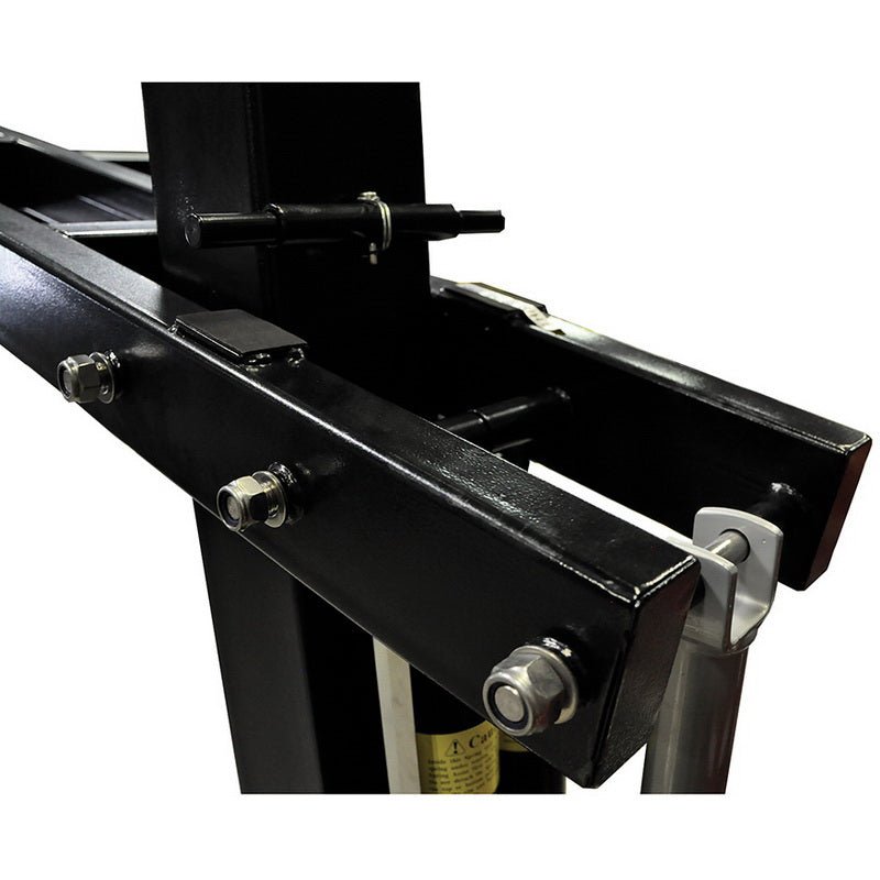 Jaypro Sports Basketball System - Titan Adjustable Series - 6" x 6" Pole with 4 ft. Offset - 72" (CV664A) - SchoolOutlet