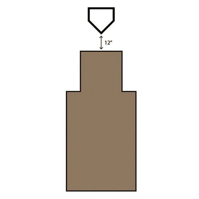 Jaypro Sports Baseball & Softball - Field Armor Protective Panel - Catcher 's Box (FACP48) - SchoolOutlet