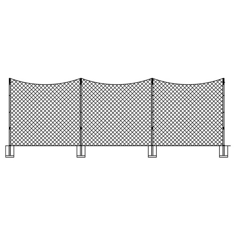 Jaypro Sports Soccer Goal - FieldPro Soccer Net System (FNSB - 65) - SchoolOutlet