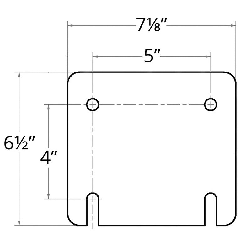 Jaypro Basketball System - Revolution Series, 180° Flex Goal (Tube - tie Net Attachment) (42" Backboard) (Indoor) - NCAA, NFHS Compliant (GBA - 182) - SchoolOutlet