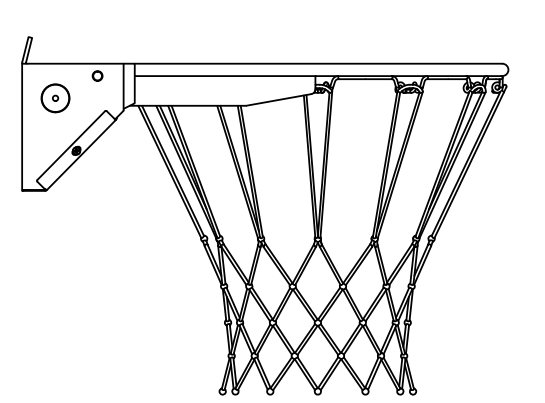 Jaypro Basketball Goal - Breakaway Goal, 42" & 48" Backboard, Indoor/Outdoor - NFHS Compliant (GBR360) - SchoolOutlet
