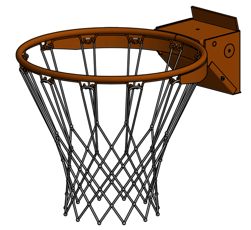 Jaypro Basketball Goal - Breakaway Goal, 42" & 48" Backboard, Indoor/Outdoor - NFHS Compliant (GBR360) - SchoolOutlet
