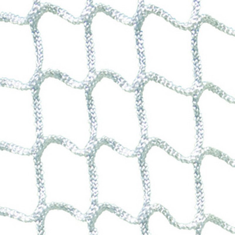 Jaypro Sports Lacrosse - Replacement Box Net (6mm) - 4' H x 4' W x 4' D, White (LGN - 44X) - SchoolOutlet