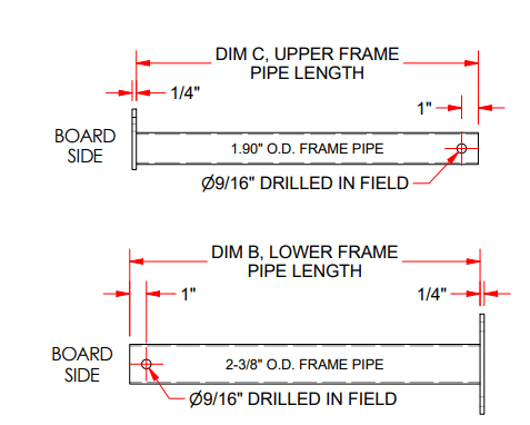 Jaypro Sports Basketball Backstop - Wall - Mounted - Shooting Station - 3 - Point Fan Backboard - 6 in. - 2 ft. Wall Offset (N2FB) - SchoolOutlet