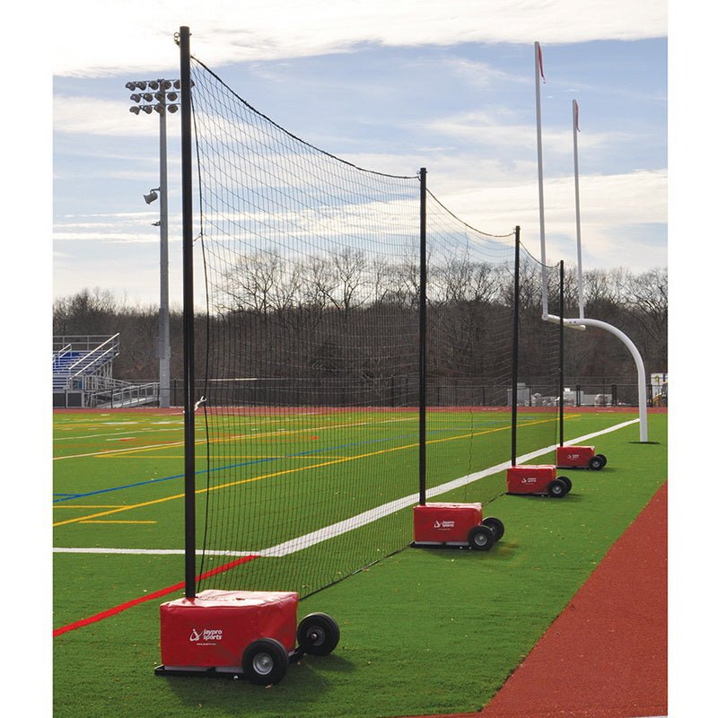 Jaypro Sports Field Net System - Portable - FieldPro Net System Package (PFN - 1260PKG) - SchoolOutlet