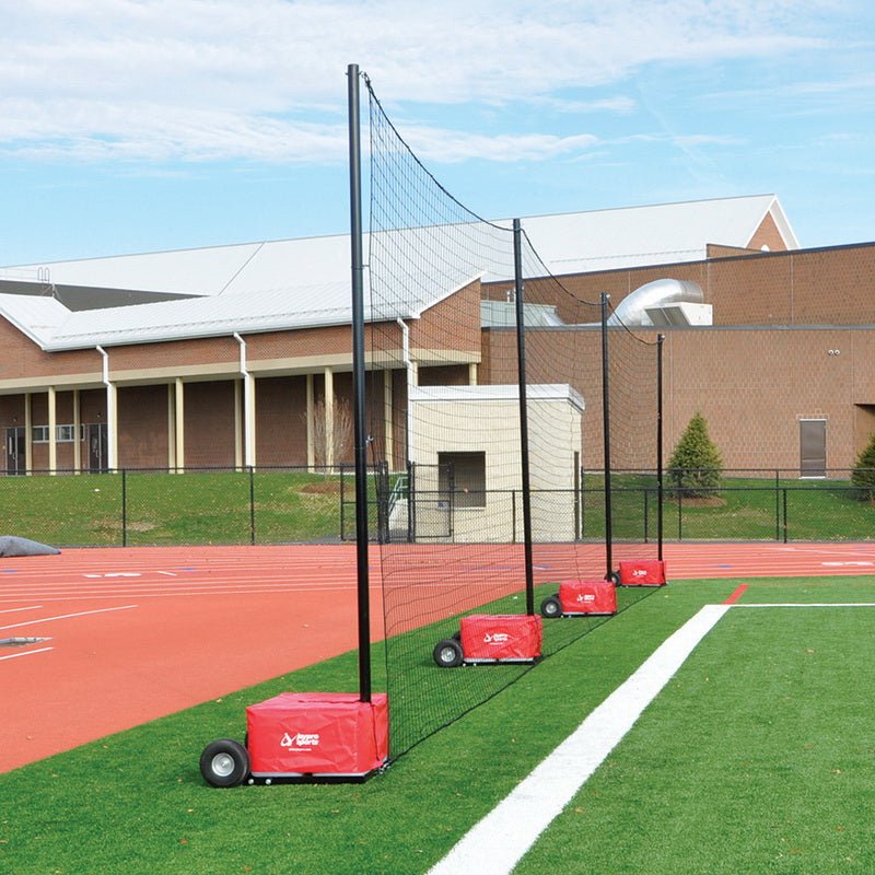 Jaypro Sports Field Net System - Portable - FieldPro Net System Package (PFN - 1260PKG) - SchoolOutlet